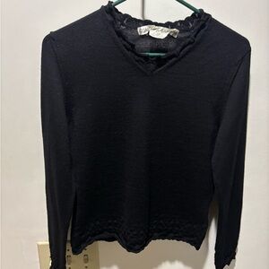 Vintage Comme Des Garçons Sweater Black Medium
